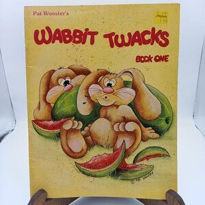 Wabbit Twacks Book One by Pat Wooster 1990 Vintage Craft Patterns